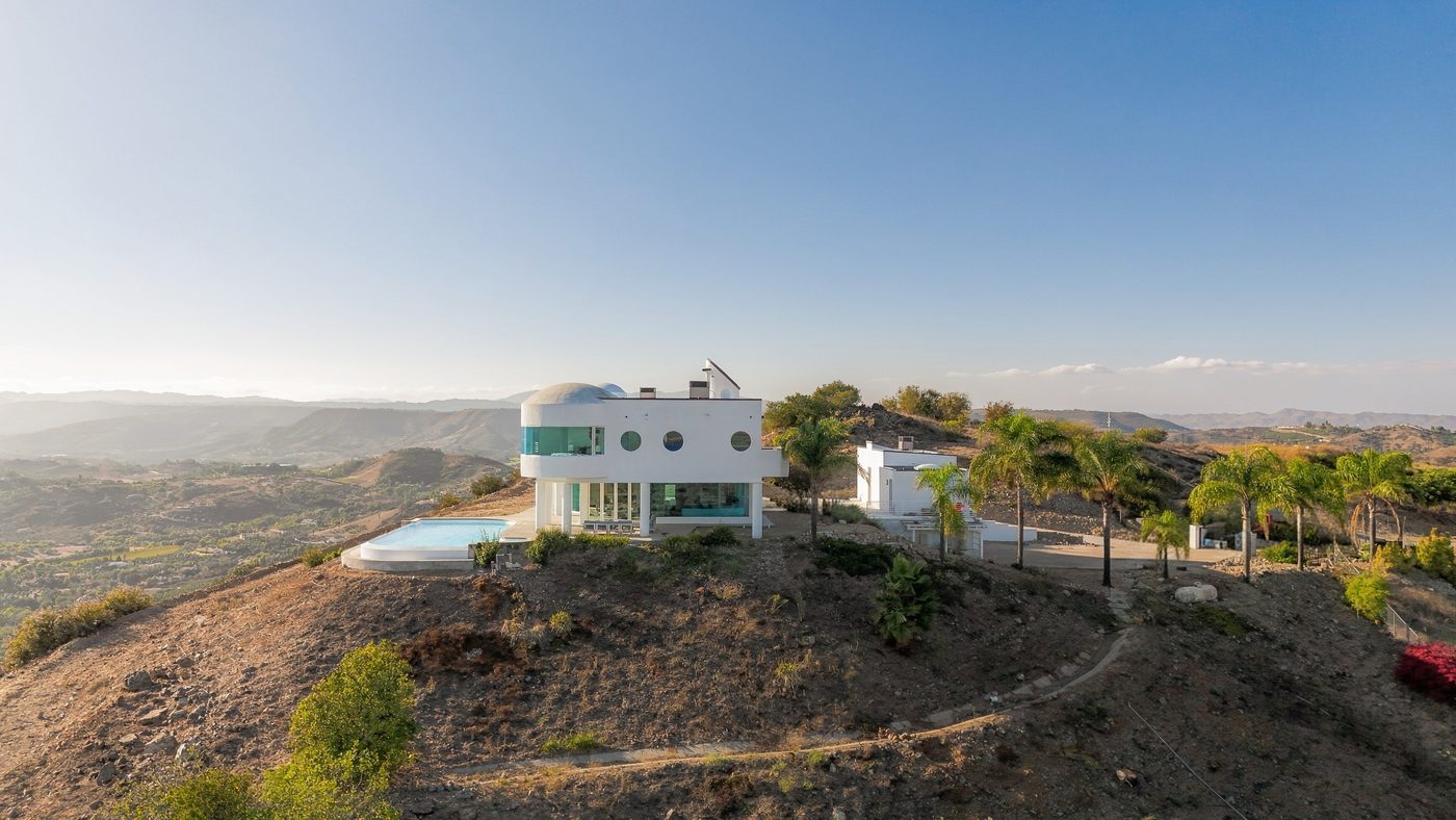 Aerial view of 44765 Vía Pino, Temecula